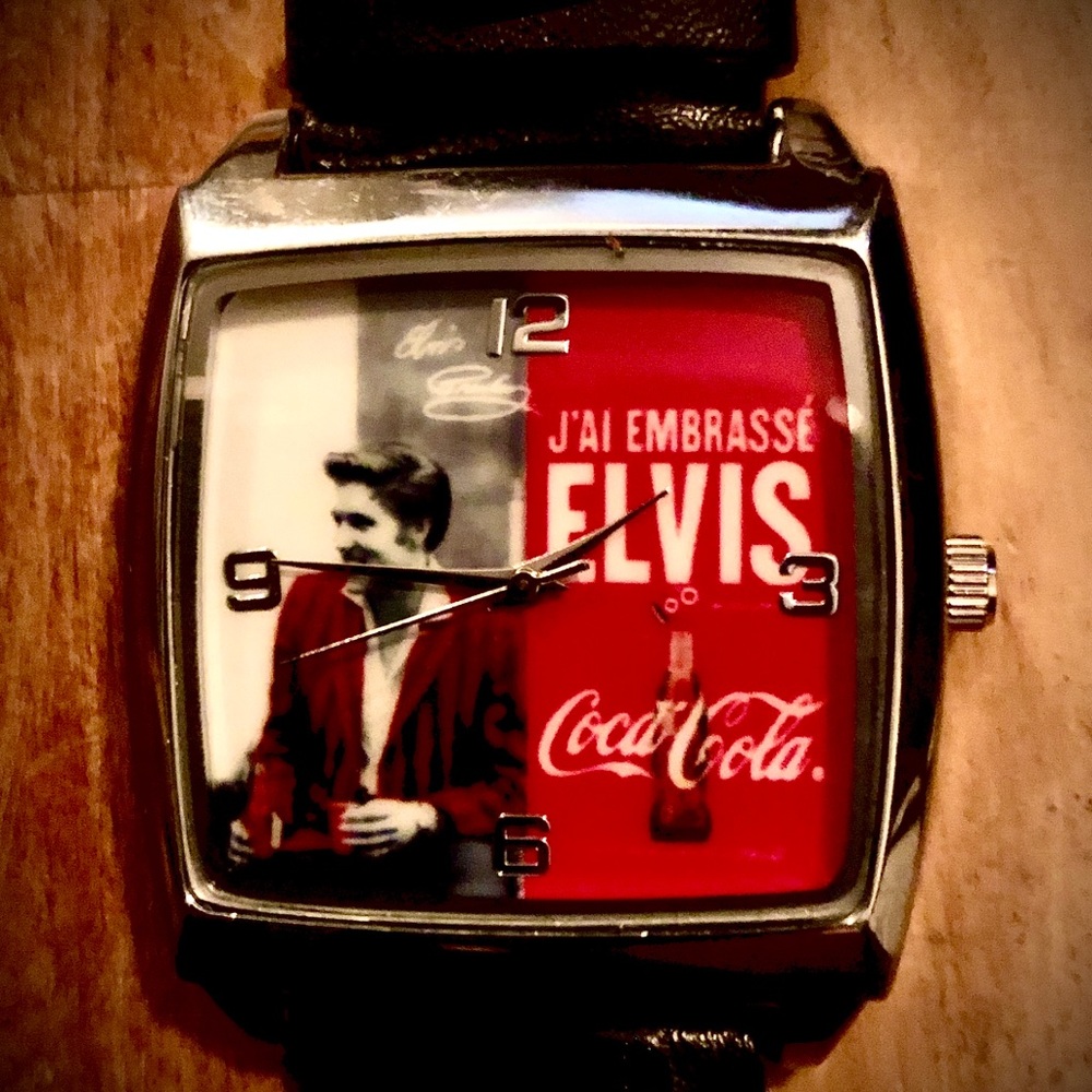 New Coca Cola Elvis Presley Watch